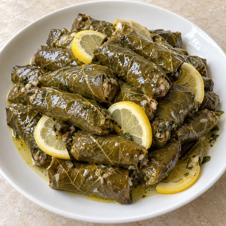 ورق عنب بزيت