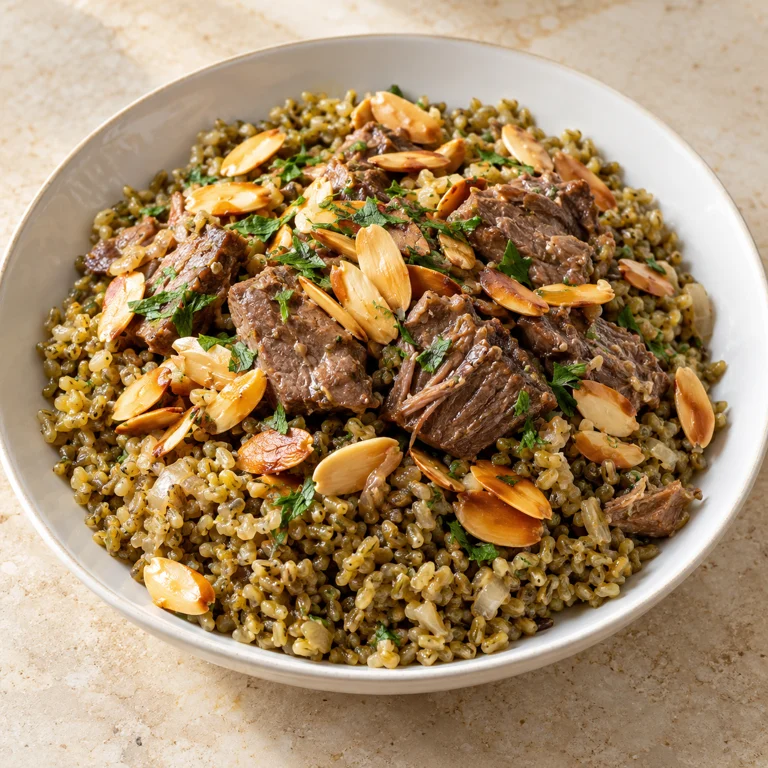 فريكة باللحمة